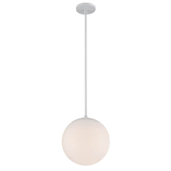 Dweled Niveous 10in LED Pendant 3000K in White PD-523 - main